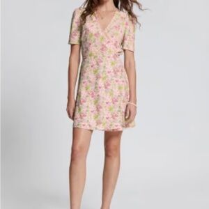 Floral V-Neck Dress